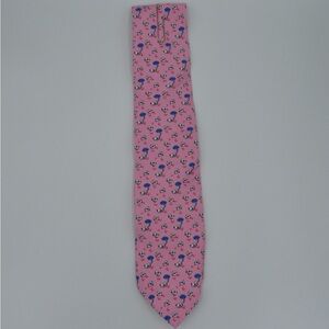 Rare Pink Sleeping Sheep Tie By Brooks Brothers 100% Silk